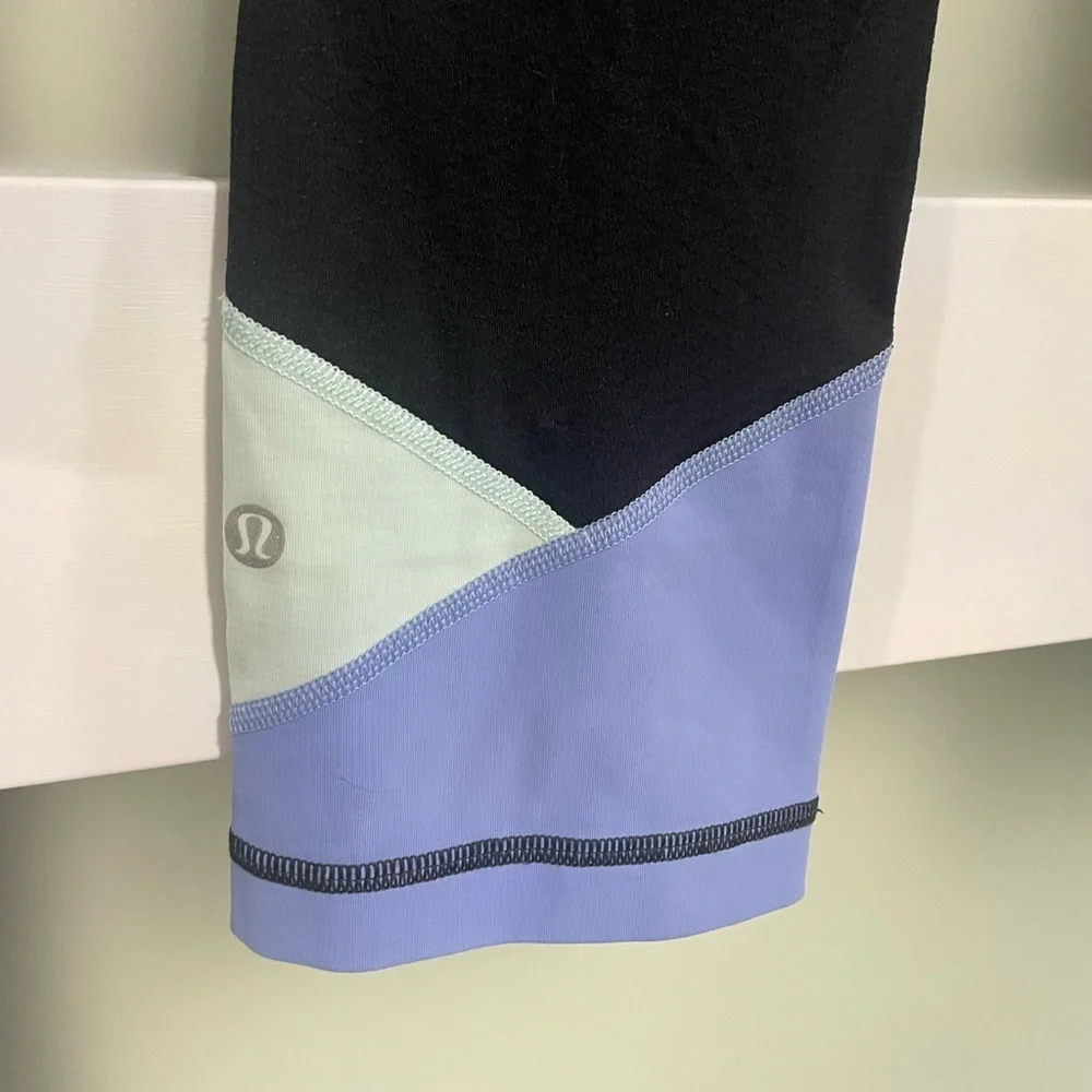 Black and Blue Leggings by lululemon athletica